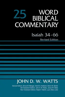 Jesaja 34-66, Band 25, 25: Überarbeitete Ausgabe - Isaiah 34-66, Volume 25, 25: Revised Edition