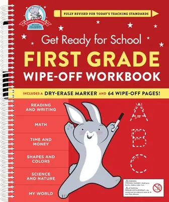 Bereit für die Schule: Erste Klasse - Abwischbares Arbeitsbuch - Get Ready for School: First Grade Wipe-Off Workbook