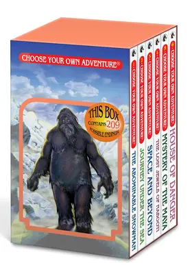 Wähle dein eigenes Abenteuer 6-Bücher-Box-Set #1 (Der scheußliche Schneemann, Reise unter das Meer, Der Weltraum und mehr, Die verlorenen Juwelen von Nabooti, Das Geheimnis von - Choose Your Own Adventure 6- Book Boxed Set #1 (the Abominable Snowman, Journey Under the Sea, Space and Beyond, the Lost Jewels of Nabooti, Mystery o