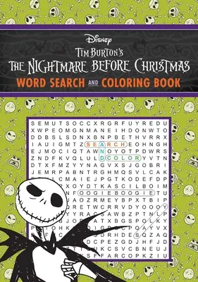 The Nightmare Before Christmas - Wortsuch- und Ausmalbuch - The Nightmare Before Christmas Word Search and Coloring Book