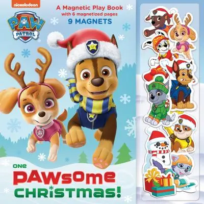 Ein pfotenstarkes Weihnachten: Ein magnetisches Spielbuch (Paw Patrol) - One Pawsome Christmas: A Magnetic Play Book (Paw Patrol)