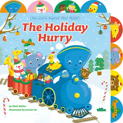 Die Ferienhatz: Tabbed Board Book - The Holiday Hurry: A Tabbed Board Book