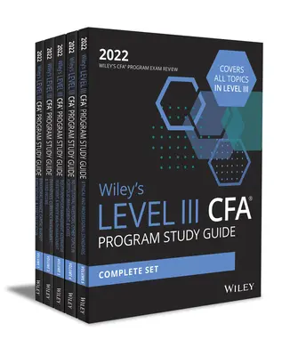 Wiley's Level III Cfa Program Study Guide 2022: Komplettset - Wiley's Level III Cfa Program Study Guide 2022: Complete Set