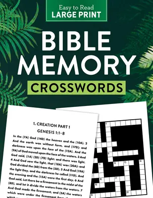 Bible Memory Kreuzworträtsel Großdruck - Bible Memory Crosswords Large Print