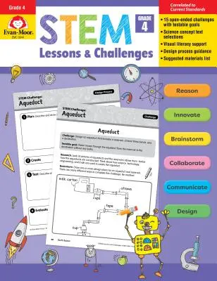 Stem-Lektionen und -Herausforderungen, Klasse 4 - Stem Lessons and Challenges, Grade 4