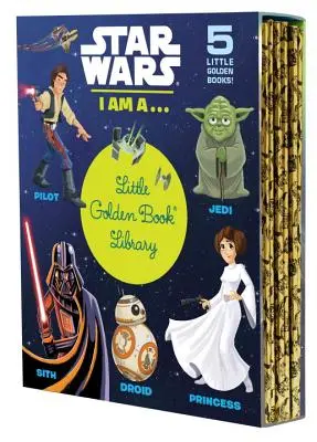 Star Wars: Ich bin ein...Kleines Goldenes Buch Bibliothek (Star Wars): Ich bin ein Pilot; Ich bin ein Jedi; Ich bin ein Sith; Ich bin ein Droide; Ich bin eine Prinzessin - Star Wars: I Am A...Little Golden Book Library (Star Wars): I Am a Pilot; I Am a Jedi; I Am a Sith; I Am a Droid; I Am a Princess