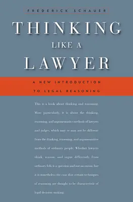 Denken wie ein Jurist: Eine neue Einführung in die juristische Argumentation - Thinking Like a Lawyer: A New Introduction to Legal Reasoning