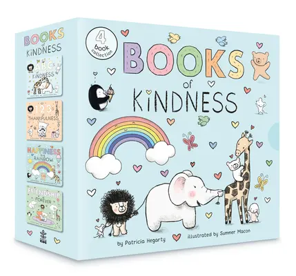 Bücher der Freundlichkeit: ABC der Freundlichkeit; 123 der Dankbarkeit; Glück ist ein Regenbogen; Freundschaft ist für immer - Books of Kindness: ABCs of Kindness; 123s of Thankfulness; Happiness Is a Rainbow; Friendship Is Forever