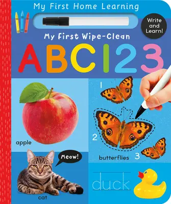 Mein erstes abwischbares ABC 123: Schreiben und Lernen! - My First Wipe-Clean ABC 123: Write and Learn!