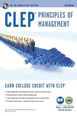 Clep(r) Prinzipien des Managements Buch + Online - Clep(r) Principles of Management Book + Online