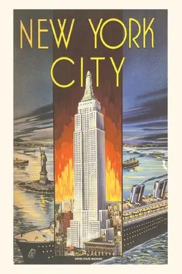 Jahrgangsjournal Empire State Building, New York City - Vintage Journal Empire State Building, New York City