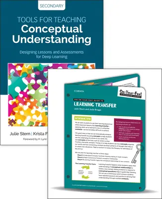 Bündel: Stern: Werkzeuge zum Unterrichten konzeptionellen Verstehens, Sekundarstufe + Stern: Ein Leitfaden für den Lerntransfer - Bundle: Stern: Tools for Teaching Conceptual Understanding, Secondary + Stern: On-Your-Feet Guide to Learning Transfer