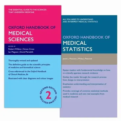 Oxford Handbook of Medical Science 2e und Oxford Handbook of Medical Statistics 2e Pack - Oxford Handbook of Medical Science 2e and Oxford Handbook of Medical Statistics 2e Pack