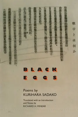 Schwarze Eier: Gedichte von Kurihara Sadako - Black Eggs: Poems by Kurihara Sadako