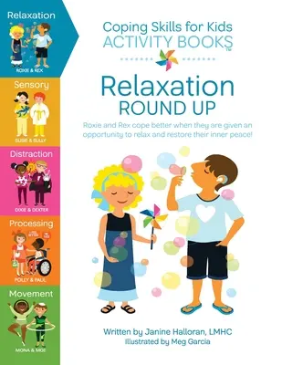 Bewältigungskompetenzen für Kinder Activity-Bücher: Entspannungsrunde - Coping Skills for Kids Activity Books: Relaxation Round Up