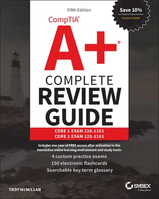 Comptia A+ Vollständiger Wiederholungsleitfaden: Kern 1 Prüfung 220-1101 und Kern 2 Prüfung 220-1102 - Comptia A+ Complete Review Guide: Core 1 Exam 220-1101 and Core 2 Exam 220-1102