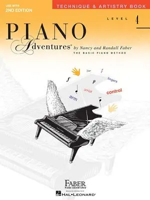 Piano Adventures, Stufe 4: Technik & Kunstfertigkeit Buch - Piano Adventures, Level 4: Technique & Artistry Book