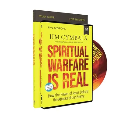 Studienführer „Geistliche Kriegsführung ist real“ mit DVD: Wie die Macht Jesu die Angriffe des Feindes besiegt - Spiritual Warfare Is Real Study Guide with DVD: How the Power of Jesus Defeats the Attacks of Our Enemy