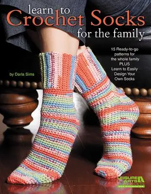 Socken für die Familie häkeln lernen - Learn to Crochet Socks for the Family