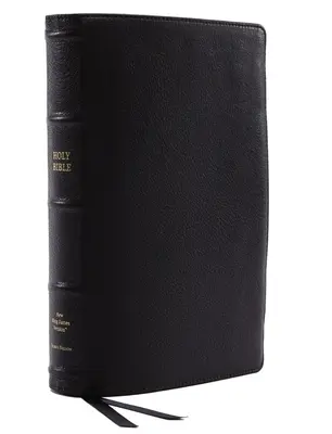 Nkjv, Referenzbibel, Klassisch Vers-für-Vers, Mittelspalte, Premium Ziegenleder, Schwarz, Premier Collection, Red Letter Edition, Comfort Print - Nkjv, Reference Bible, Classic Verse-By-Verse, Center-Column, Premium Goatskin Leather, Black, Premier Collection, Red Letter Edition, Comfort Print