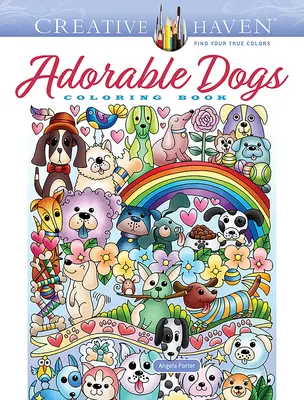 Creative Haven Adorable Dogs Malbuch - Creative Haven Adorable Dogs Coloring Book