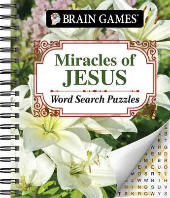 Denkspiele - Wunder von Jesus Wortsuchrätsel - Brain Games - Miracles of Jesus Word Search Puzzles