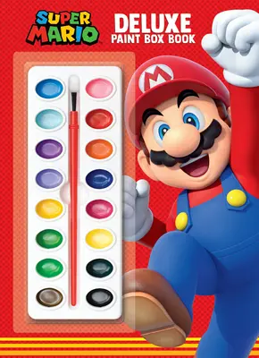 Super Mario Deluxe Malkastenbuch (Nintendo) - Super Mario Deluxe Paint Box Book (Nintendo)
