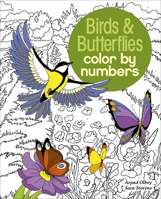 Vögel & Schmetterlinge - Farbe nach Zahlen - Birds & Butterflies Color by Numbers