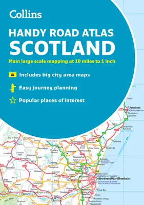 Collins Handy Road Atlas Schottland: A5 Taschenbuch - Collins Handy Road Atlas Scotland: A5 Paperback