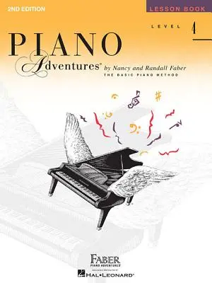 Stufe 4 - Lektionsbuch: Piano Adventures - Level 4 - Lesson Book: Piano Adventures