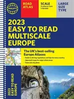 2023 Philip's Easy to Read Multiscale Straßenatlas Europa - (A4 Spiralbindung) - 2023 Philip's Easy to Read Multiscale Road Atlas Europe - (A4 Spiral binding)