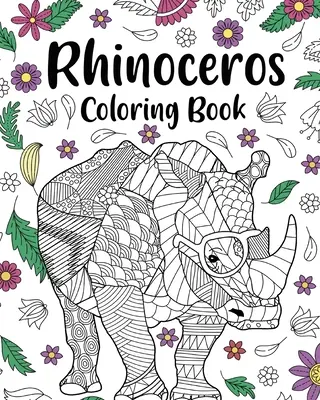 Rhinozeros-Malbuch - Rhinoceros Coloring Book