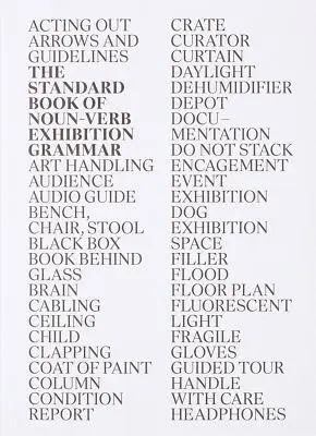 Das Standardbuch der Substantiv-Verb-Ausstellungsgrammatik - The Standard Book of Noun-Verb Exhibition Grammar