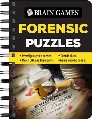 Denkspiele - To Go - Forensische Puzzles: Untersuche Verbrechensrätsel - Finde DNA und Fingerabdrücke - Entschlüssele Hinweise - Finde heraus, wer es getan hat - Brain Games - To Go - Forensic Puzzles: Investigate Crime Puzzles - Match DNA and Fingerprints - Decode Clues - Figure Out Who Done It