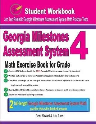 Georgia Milestones Assessment System Math Exercise Book for Grade 4: Student Workbook und zwei realistische Gmas Math Tests - Georgia Milestones Assessment System Math Exercise Book for Grade 4: Student Workbook and Two Realistic Gmas Math Tests