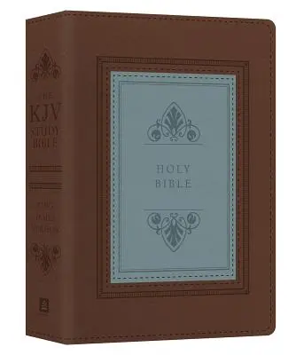 Die KJV Studienbibel - Großdruck - Indexiert [teal Inlay] - The KJV Study Bible - Large Print - Indexed [teal Inlay]