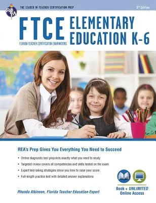 FTCE Elementarerziehung K-6 Buch + Online - FTCE Elementary Education K-6 Book + Online