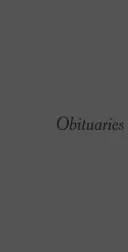 Gabriel Orozco: Nachrufe - Gabriel Orozco: Obituaries