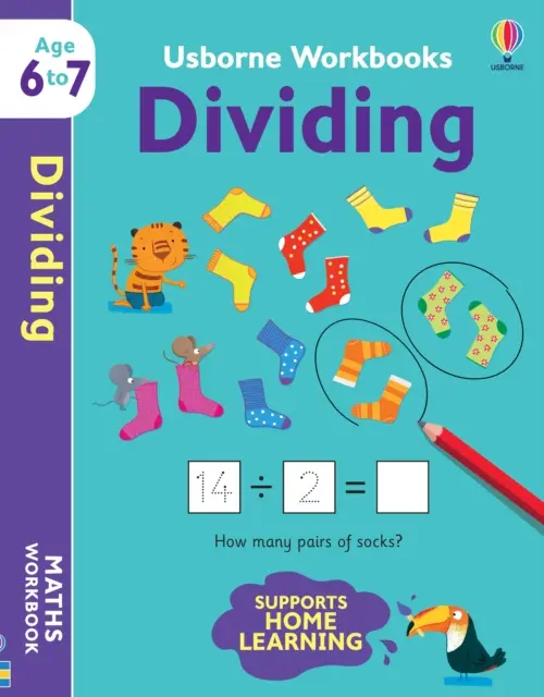 Usborne Arbeitsbücher Dividieren 6-7 - Usborne Workbooks Dividing 6-7