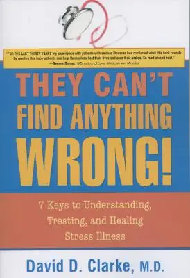 Sie können nichts finden, was falsch ist! 7 Schlüssel zum Verstehen, Behandeln und Heilen von Stresskrankheiten - They Can't Find Anything Wrong!: 7 Keys to Understanding, Treating, and Healing Stress Illness