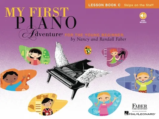 Mein erstes Klavierabenteuer: Lektionsbuch C mit Online-Audio - My First Piano Adventure: Lesson Book C with Online Audio