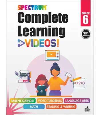 Spectrum Vollständiges Lernen + Videos Arbeitsbuch - Spectrum Complete Learning + Videos Workbook