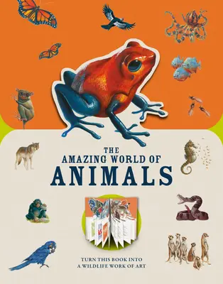 Paperscapes: Die wunderbare Welt der Tiere: Verwandle dieses Buch in ein Kunstwerk der Tierwelt - Paperscapes: The Amazing World of Animals: Turn This Book Into a Wildlife Work of Art