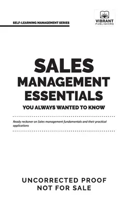Grundlagen des Vertriebsmanagements, die Sie schon immer wissen wollten - Sales Management Essentials You Always Wanted To Know