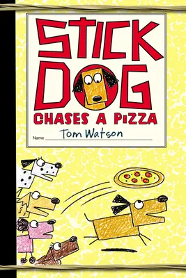 Stockhund jagt eine Pizza - Stick Dog Chases a Pizza