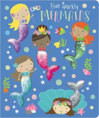 Fünf glitzernde Meerjungfrauen - Five Sparkly Mermaids