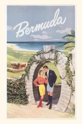 Jahrgangsjournal Bermuda-Reiseposter - Vintage Journal Bermuda Travel Poster