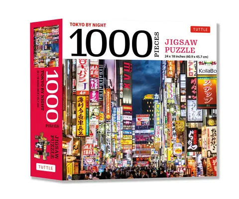 Tokio bei Nacht - 1000 Teile Puzzle: Tokios Kabuki-Cho Bezirk bei Nacht: Fertige Größe 24 X 18 Zoll (61 X 46 CM) - Tokyo by Night - 1000 Piece Jigsaw Puzzle: Tokyo's Kabuki-Cho District at Night: Finished Size 24 X 18 Inches (61 X 46 CM)