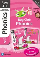 Phonics - Learn at Home Pack 2 (Bug Club), Phonics Sets 4-6 für 4-5 Jahre (Sechs Geschichten + Elternhandbuch + Activity Book) - Phonics - Learn at Home Pack 2 (Bug Club), Phonics Sets 4-6 for ages 4-5 (Six stories + Parent Guide + Activity Book)