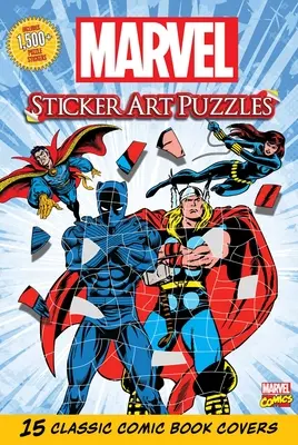 Marvel-Aufkleber-Kunstpuzzles - Marvel Sticker Art Puzzles